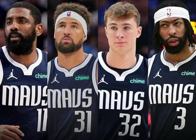 保持专注！独行侠官方晒训练照：弗拉格和安东尼-戴维斯激烈卡位